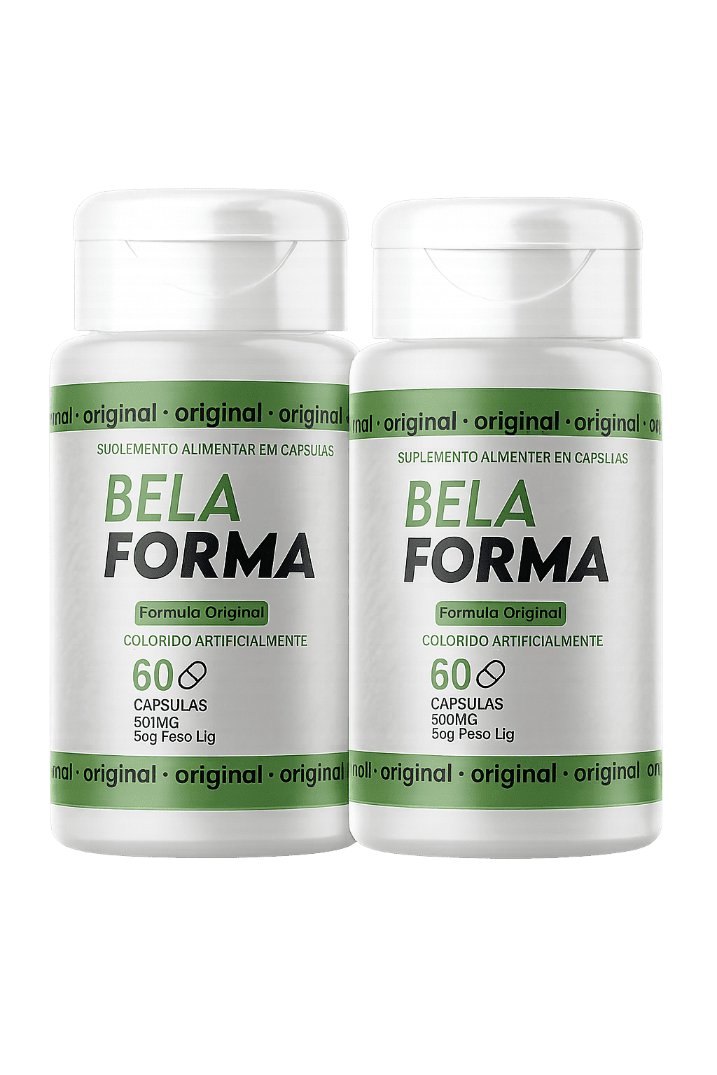 Kit BelaForma com 2 potes